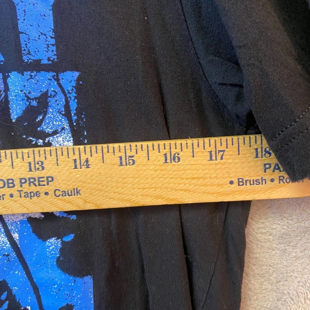 Theory Tour 2019 Band T-Shirt Size M Black Bella Canvas